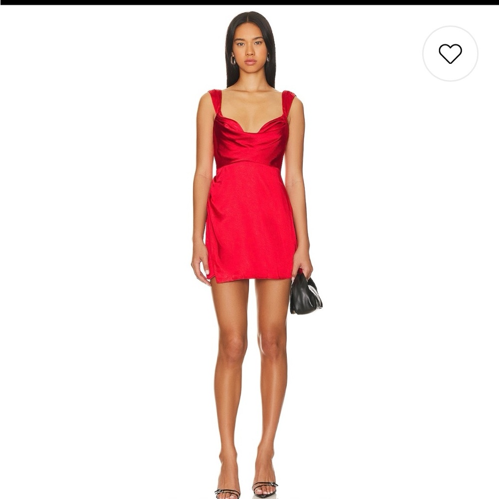 NWT- Runway the Label- Revolve Red Mini Dress